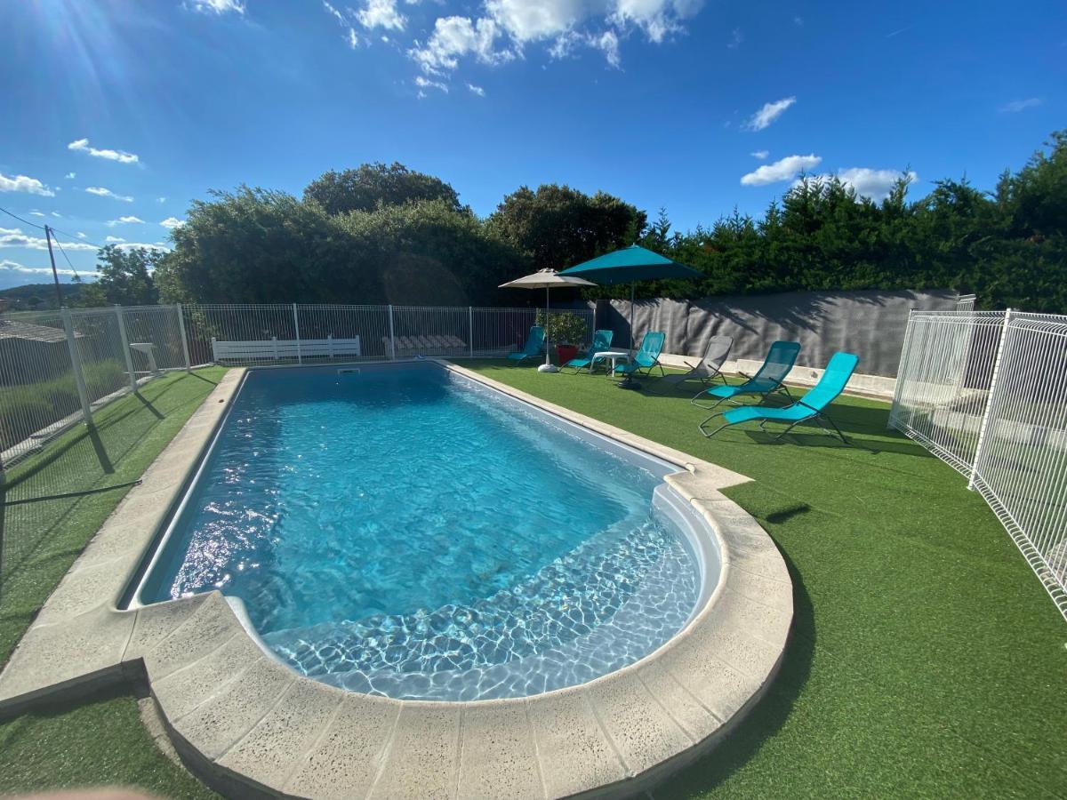 GITE LAVANDE avec piscine privée CLASSÉ 4 Étoiles Lagorce  Esterno foto