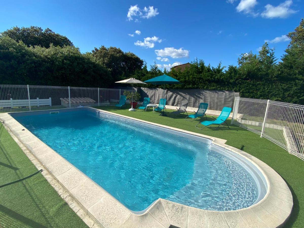 GITE LAVANDE avec piscine privée CLASSÉ 4 Étoiles Lagorce  Esterno foto