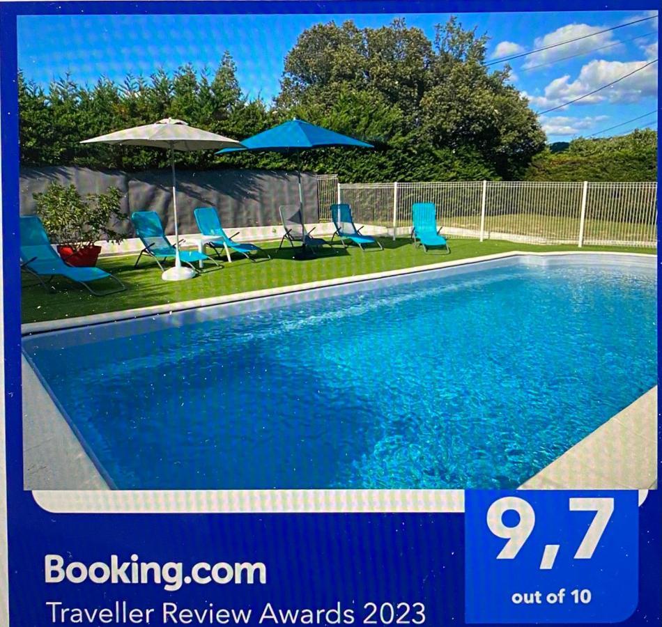 GITE LAVANDE avec piscine privée CLASSÉ 4 Étoiles Lagorce  Esterno foto